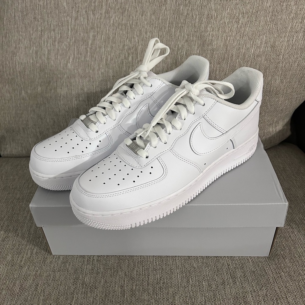 Nike Air Force One. Man, white, size 11.5, new in original box